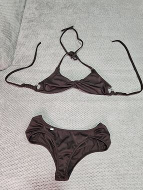 Luxury Teeny B Bikini, Brown